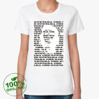 Женская футболка органик