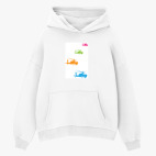 Толстовка худи оверсайз