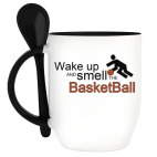 Кружка с ложкой