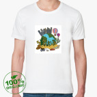 Мужская футболка органик