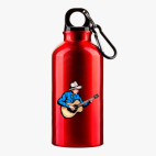 Металлическая бутылка 400 мл UV-DTF