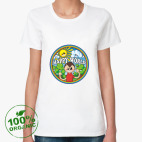 Женская футболка органик