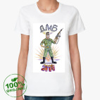 Женская футболка органик