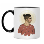 Кружка двухцветная