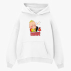 Толстовка худи оверсайз