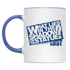 Двухцветная кружка LOST 'В тени статуи'