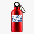 Металлическая бутылка 400 мл UV-DTF