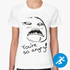 Женская спортивная футболка