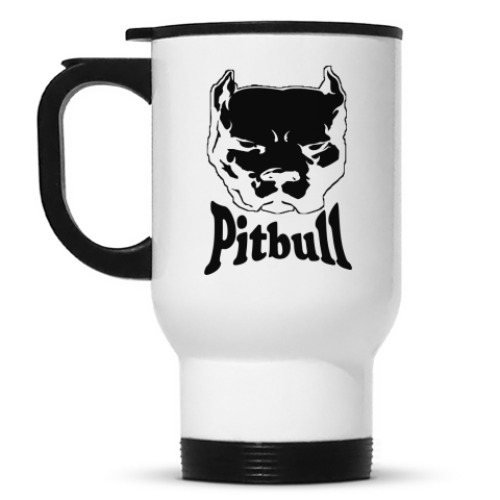 Кружка-термос с принтом PITBULL