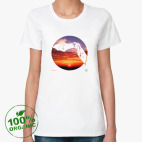 Женская футболка органик