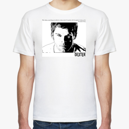 Футболка с принтом Dexter