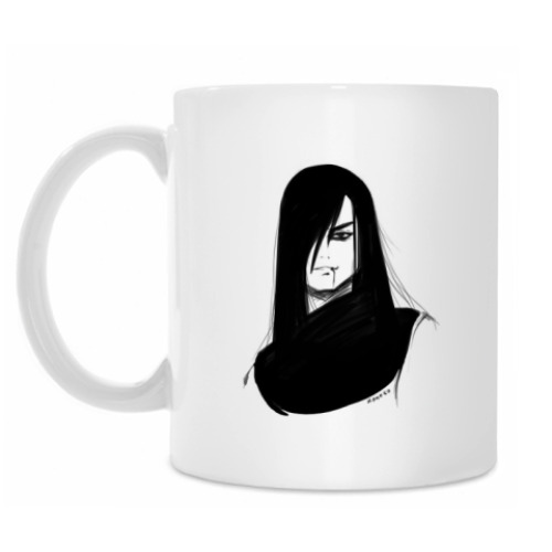 Кружка с принтом Orochimaru