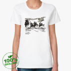 Женская футболка органик
