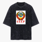 Футболка оверсайз вареная