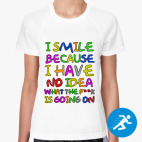 Женская спортивная футболка