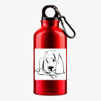 Металлическая бутылка 400 мл UV-DTF