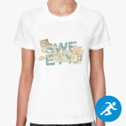 Женская спортивная футболка