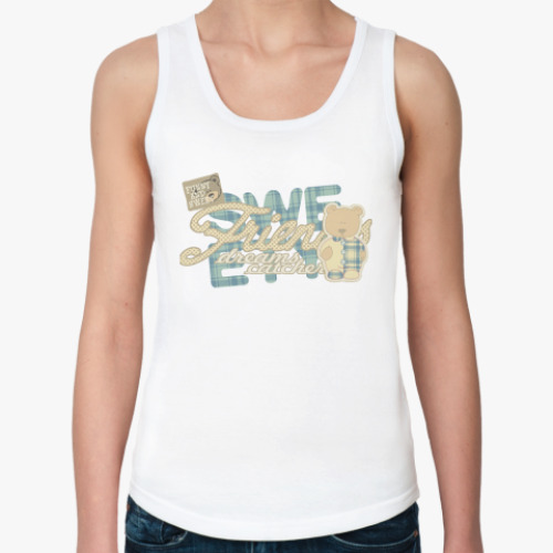 Женская майка с принтом Bears