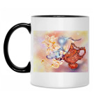 Кружка двухцветная