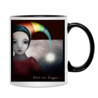 Кружка двухцветная