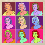 Мерилин Монро PopArt