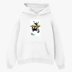 Толстовка худи оверсайз