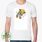 Мужская футболка органик