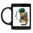 Кружка цветная UV-DTF