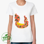 Женская футболка органик