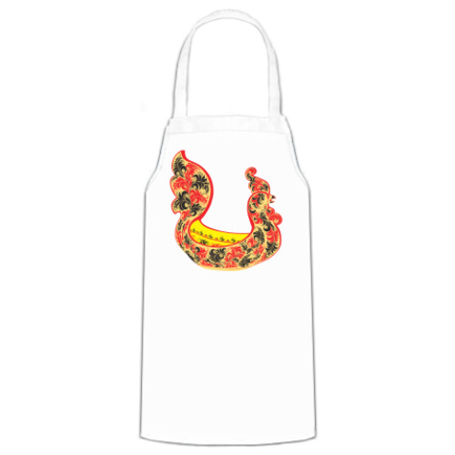 Фартук с принтом Русско-народный узор