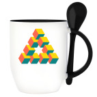 Кружка с ложкой