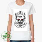 Женская футболка органик