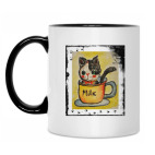 Кружка двухцветная