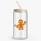 Банка с бамбуковой крышкой