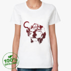 Женская футболка органик