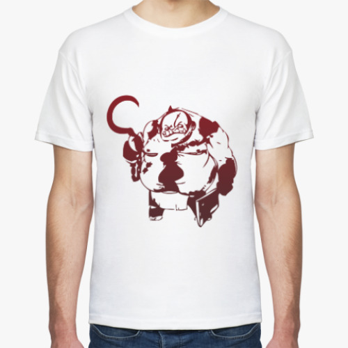 Футболка с принтом Pudge