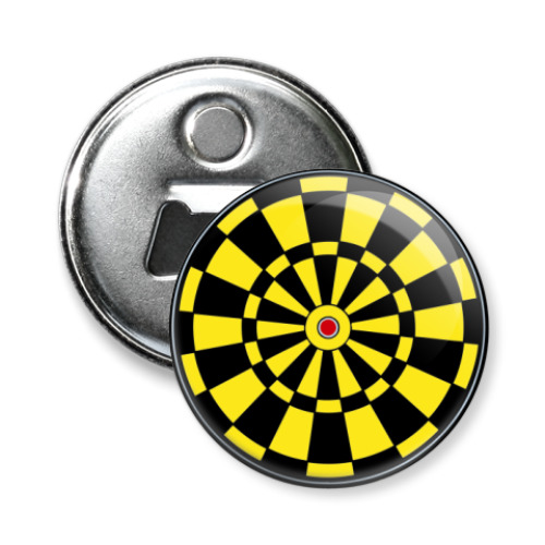 Магнит-открывашка с принтом Мишень