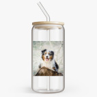 Банка с бамбуковой крышкой