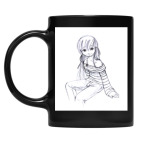 Кружка цветная UV-DTF