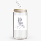 Банка с бамбуковой крышкой