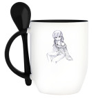 Кружка с ложкой