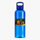 Прозрачная спортивная бутылка