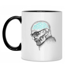 Кружка двухцветная