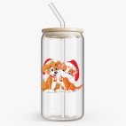 Банка с бамбуковой крышкой