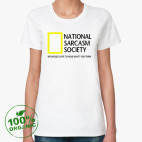 Женская футболка органик