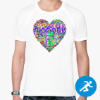 Мужская спортивная футболка