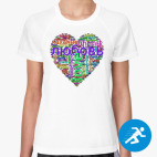 Женская спортивная футболка