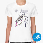Женская спортивная футболка