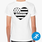 Женская спортивная футболка