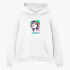 Толстовка худи оверсайз